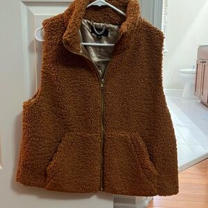 Jcrew Sherpa silk lined vest